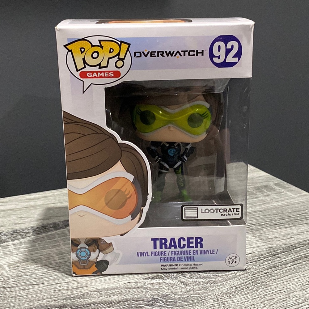 Funko Pop! Games | Overwatch #92: Tracer - Collectable Vinyl Figure